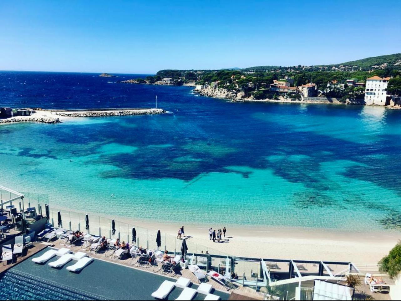 Logement Vue Mer Splendide - Situe A 50 Metres Du Bord De Mer Et 2 Minutes Des Plages - Bandolina 外观 照片